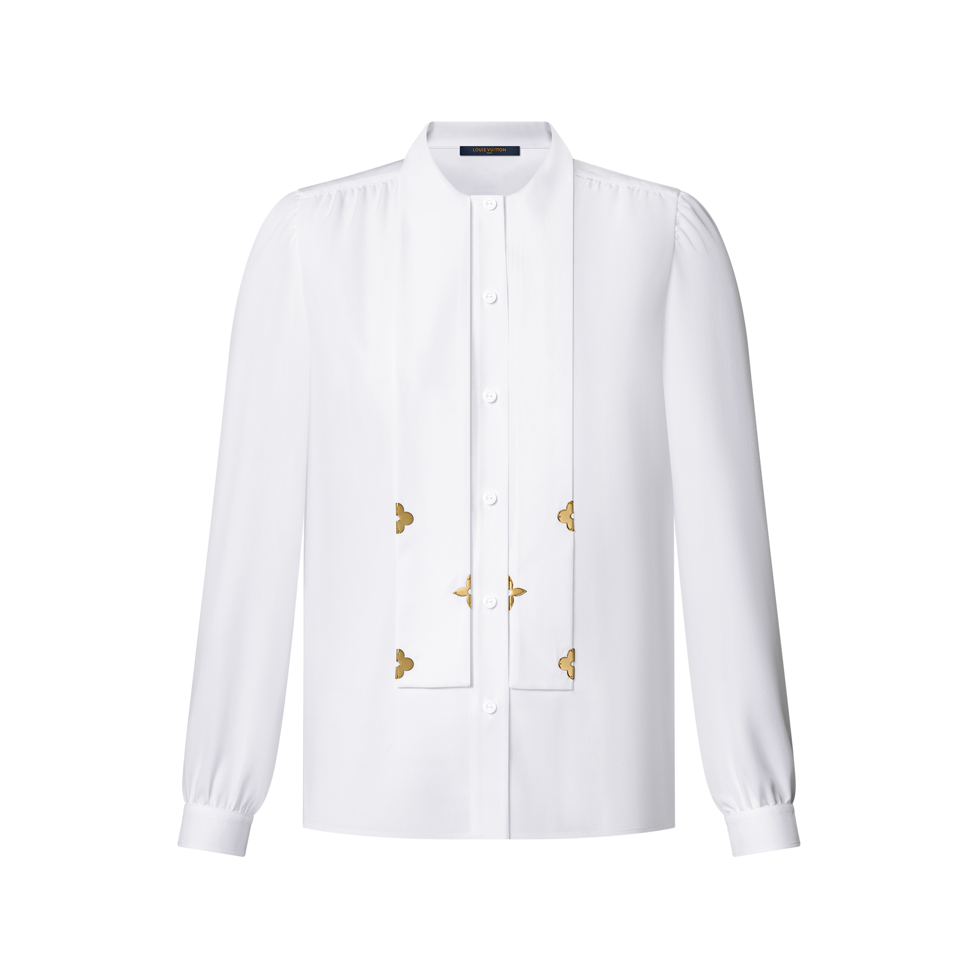 LOUIS VUITTON 　シルク　 キャミソール LV Night Lavaliere Blouse - Ready-to-Wear 1AIL34 | LOUIS VUITTON